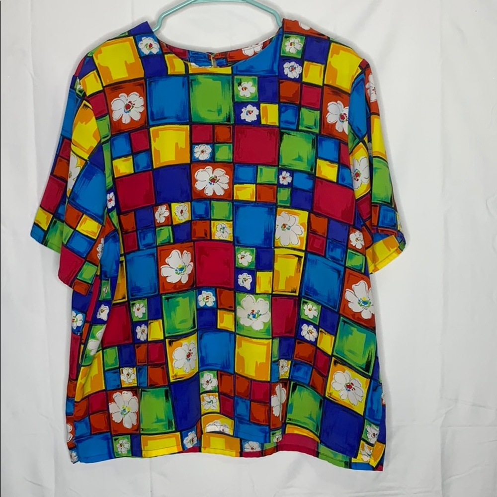 Jordan Woman vibrant short sleeve top